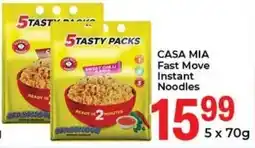Elite Cash & Carry CASA MIA Fast Move Instant Noodles offer