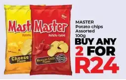 Elite Cash & Carry MASTER Potato chips Assorted offer