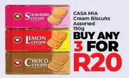 Elite Cash & Carry CASA MIA Cream Biscuits Assorted offer