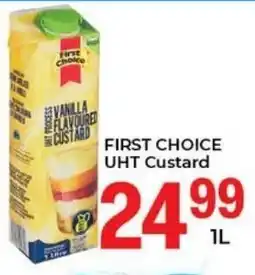Elite Cash & Carry FIRST CHOICE UHT Custard offer