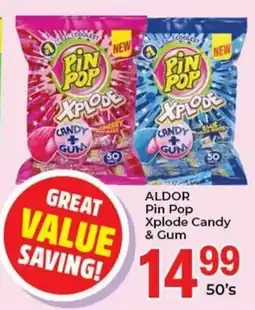 Elite Cash & Carry ALDOR Pin Pop Xplode Candy & Gum offer