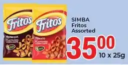 Elite Cash & Carry SIMBA Fritos Assorted offer