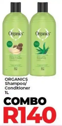 Elite Cash & Carry ORGANICS Shampoo/ Conditioner offer