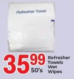 Elite Cash & Carry Refresher Towels Wet Wipes offer
