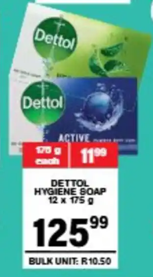 Giant Hyper Dettol hygiene soap offer