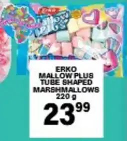 Giant Hyper Erko mallow plus tube shaped marshmallows offer