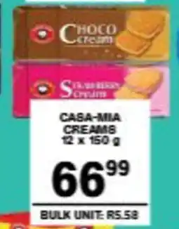 Giant Hyper Casa-mia creams offer