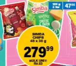 Giant Hyper Simba chips offer