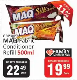 KitKat Cash and Carry MAQ Fabric Conditioner Refill 500ml offer