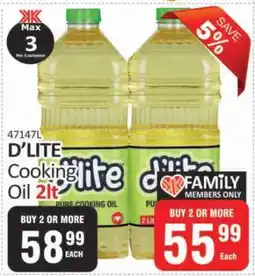 KitKat Cash and Carry D'LITE Cooking Oil 2lt offer