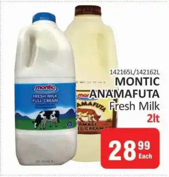 KitKat Cash and Carry MONTIC ANAMAFUTA Fresh Milk 2lt offer