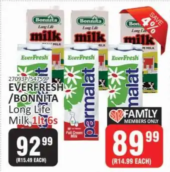 KitKat Cash and Carry EVERFRESH/BONNITA Long Life Milk offer