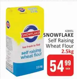 KitKat Cash and Carry Snowflake Self Raising Wheat Flour 2.5kg offer