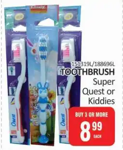 KitKat Cash and Carry TOOTHBRUSH Super Quest or Kiddies offer