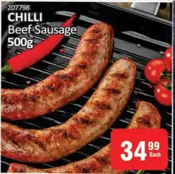 KitKat Cash and Carry CHILLI Beef Sausage offer