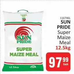 KitKat Cash and Carry SUN PRIDE Super Maize Meal 12.5kg offer