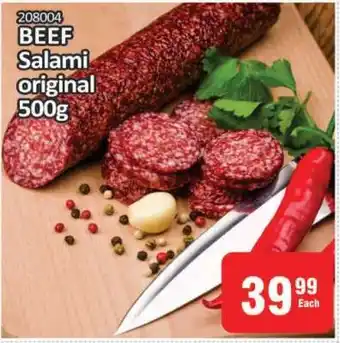 KitKat Cash and Carry BEEF Salami original 500g offer