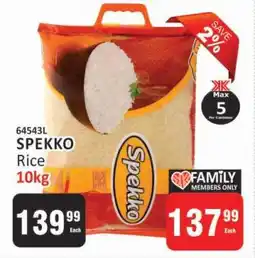 KitKat Cash and Carry SPEKKO RICE 10kg offer