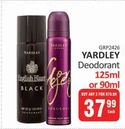 KitKat Cash and Carry Yardley Deodorant offer
