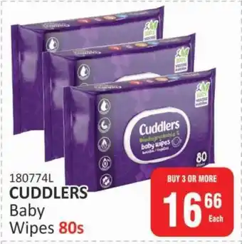KitKat Cash and Carry CUDDLERS Baby Wipes 80s offer