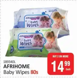 KitKat Cash and Carry AFRIHOME Baby Wipes 80s offer