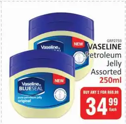 KitKat Cash and Carry Vaseline Petroleum Jelly Assorted 250ml offer