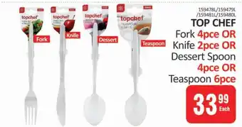 KitKat Cash and Carry TOP CHEF Fork/Knife/Dessert Spoon/Teaspoon offer
