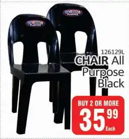 KitKat Cash and Carry CHAIR All Purpose Black offer
