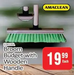 KitKat Cash and Carry Broom Budget with Wooden Handle offer