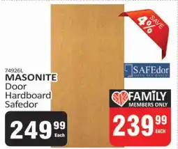 KitKat Cash and Carry MASONITE Door Hardboard Safedor offer