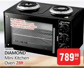 KitKat Cash and Carry DIAMOND Mini Kitchen Oven 28lt offer