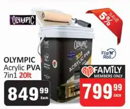 KitKat Cash and Carry OLYMPIC Acrylic PVA 7in1 20lt offer