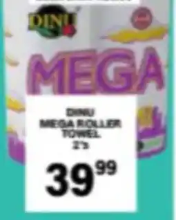Giant Hyper Dinu mega roller towel offer