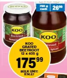 Giant Hyper Koo grated beetroot offer