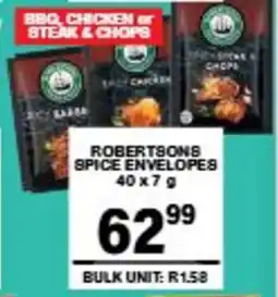Giant Hyper Robertsons spice envelopes offer