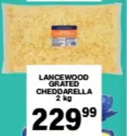 Giant Hyper Lancewood grated cheddarella offer