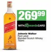 Spar Tops Johnnie Walker Red Label Blended Scotch Whisky-750ml offer