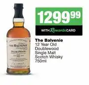 Spar Tops The Balvenie 12 Year Old Double Wood Single Malt Scotch Whisky-750ml offer