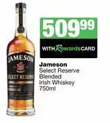 Spar Tops Jameson Select Reserve Blended Irish Whisky-750ml offer