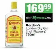 Spar Tops Gordon's London Dry Gin-750ml Each offer