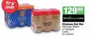 Spar Tops Chateau Del Rei Mimosa, Bellini Or Sangria Cans-For 6 x 440ml Per Pack offer