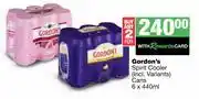Spar Tops Gordon's Spirit Cooler Cans-For 2 x 6 x 440ml offer