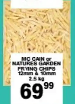 Giant Hyper Mc cain or natures garden frying chips offer