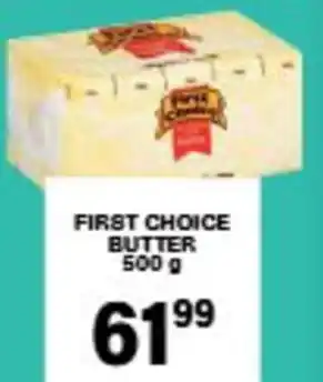 Giant Hyper First choice butter offer