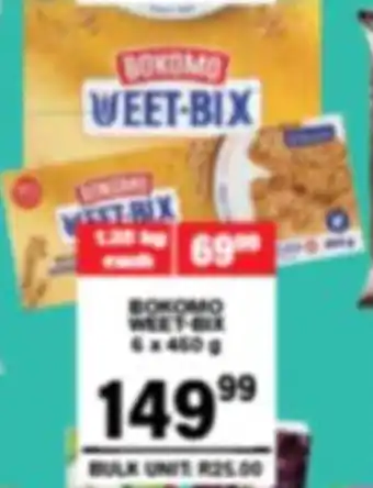 Giant Hyper Bokomo weet-bix offer