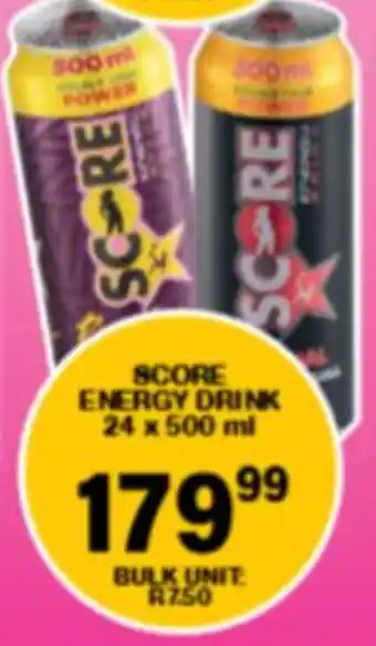 Giant Hyper Score energy drink offer