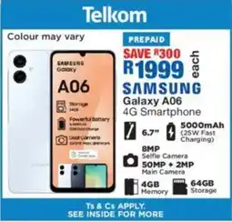 OK Furniture SAMSUNG Galaxy A06 4G Smartphone offer