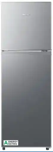 OK Furniture Hisense Titanium Silver-Finish Top-Freezer Fridge offer