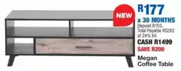 OK Furniture Megan Coffee Table offer
