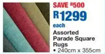 OK Furniture Assorted Parade Square Rugs offer